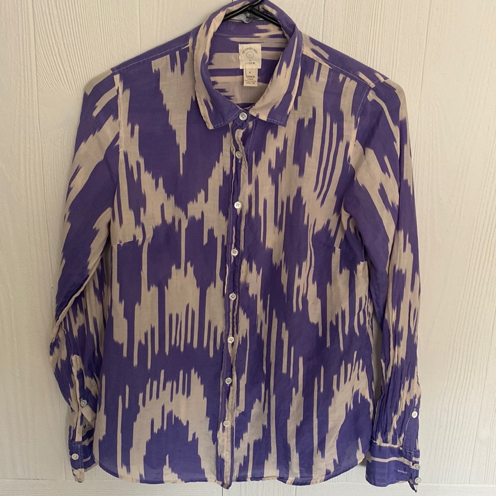 J Crew Perfect Shirt size 4